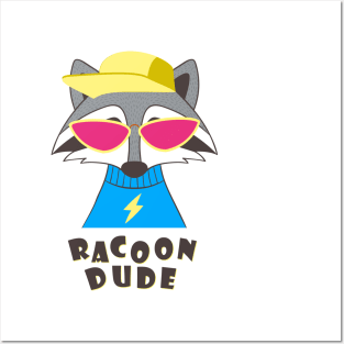 racoon dude Posters and Art